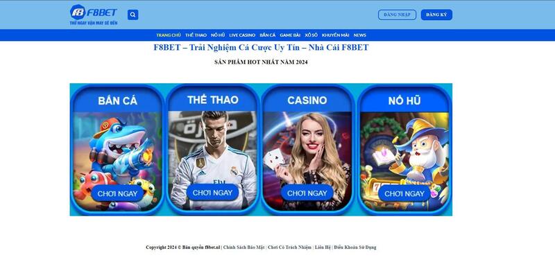 F8bet mang đến nhiều ưu điểm vượt trội so với những nhà cái khác