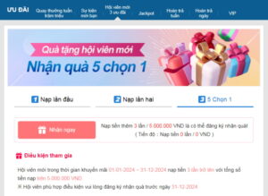 Kubet tặng người mới 5 món quà cực giá trị